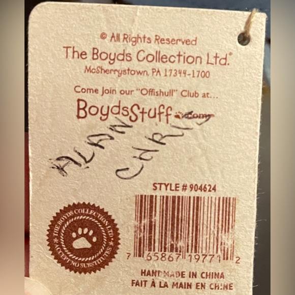 Boyds Bears, Sofia Labrewin, 2007. NWT 7” Tall - Picture 8 of 10